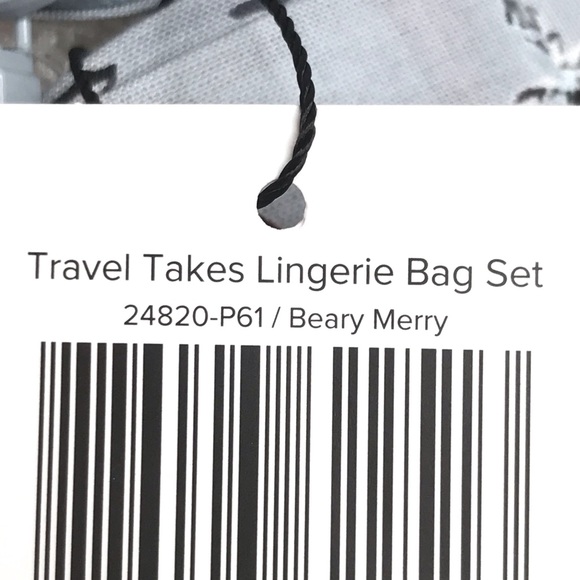 Vera Bradley Travel Takes Lingerie Bags Set of 3 - Picture 5 of 6